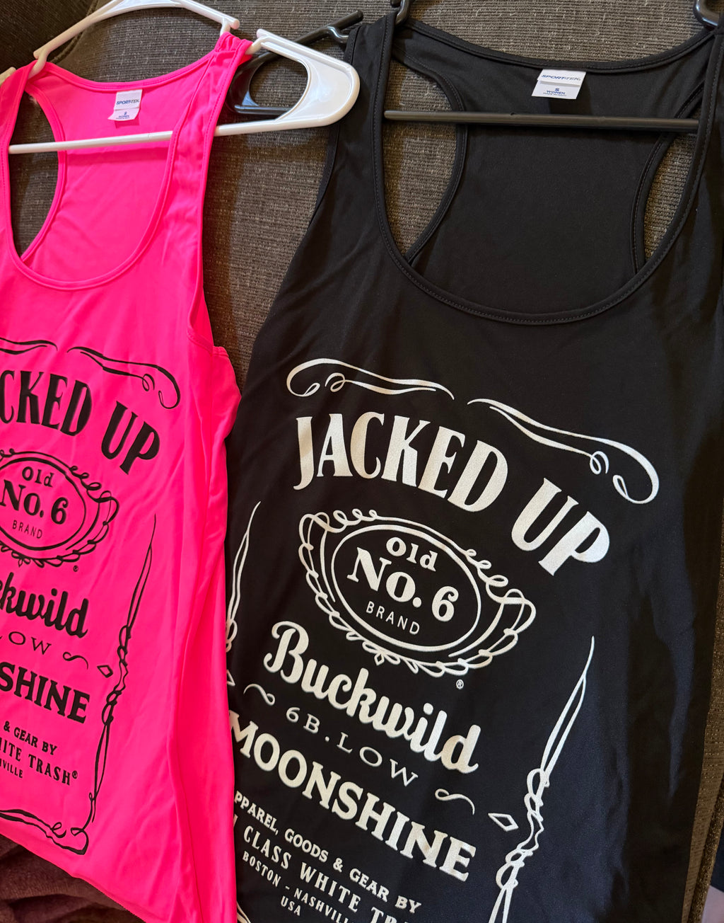 Women’s “Jacked Up” Racerback Tank Top